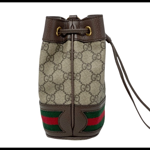 Gucci Mini Ophidia Supreme Bucket Bag - Picture 2 of 10